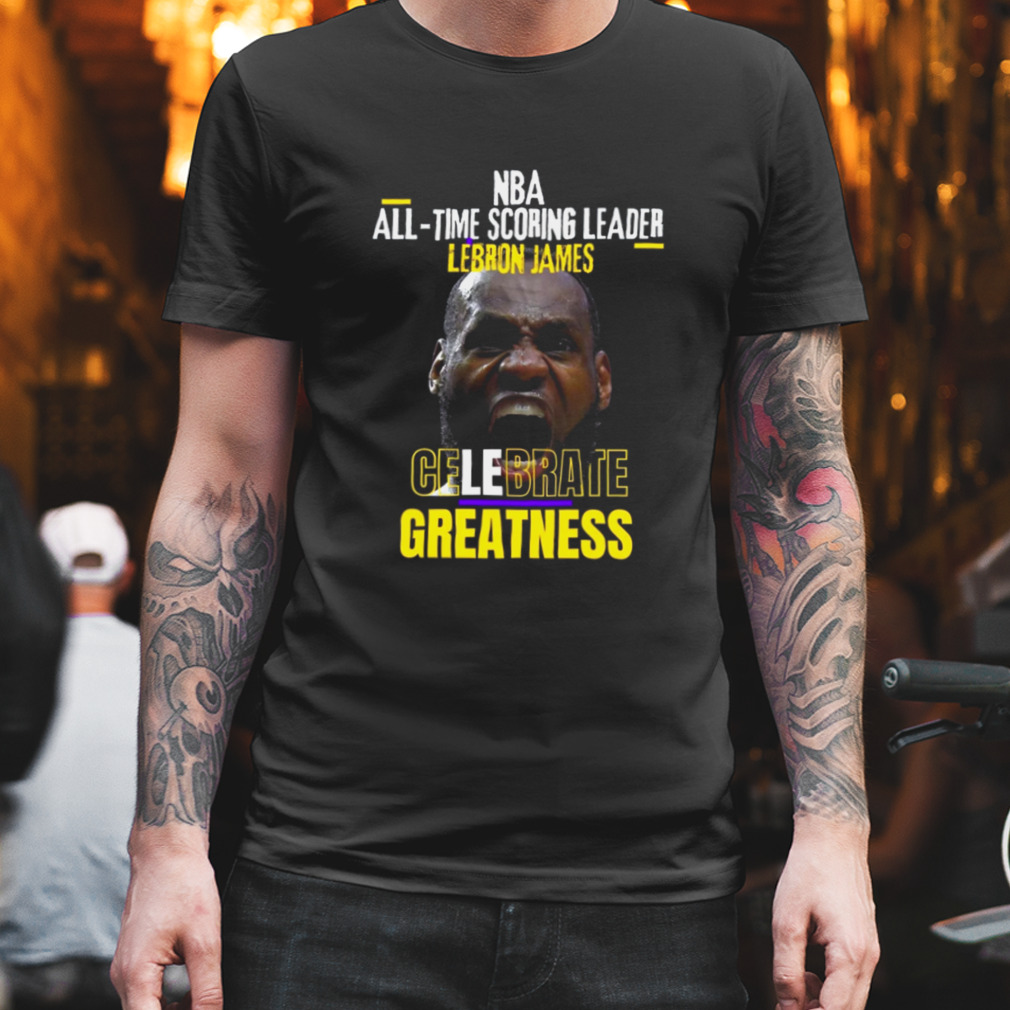donor Blot Uberettiget LeBron James All Time Scoring MVP NBA Basketball T-Shirt