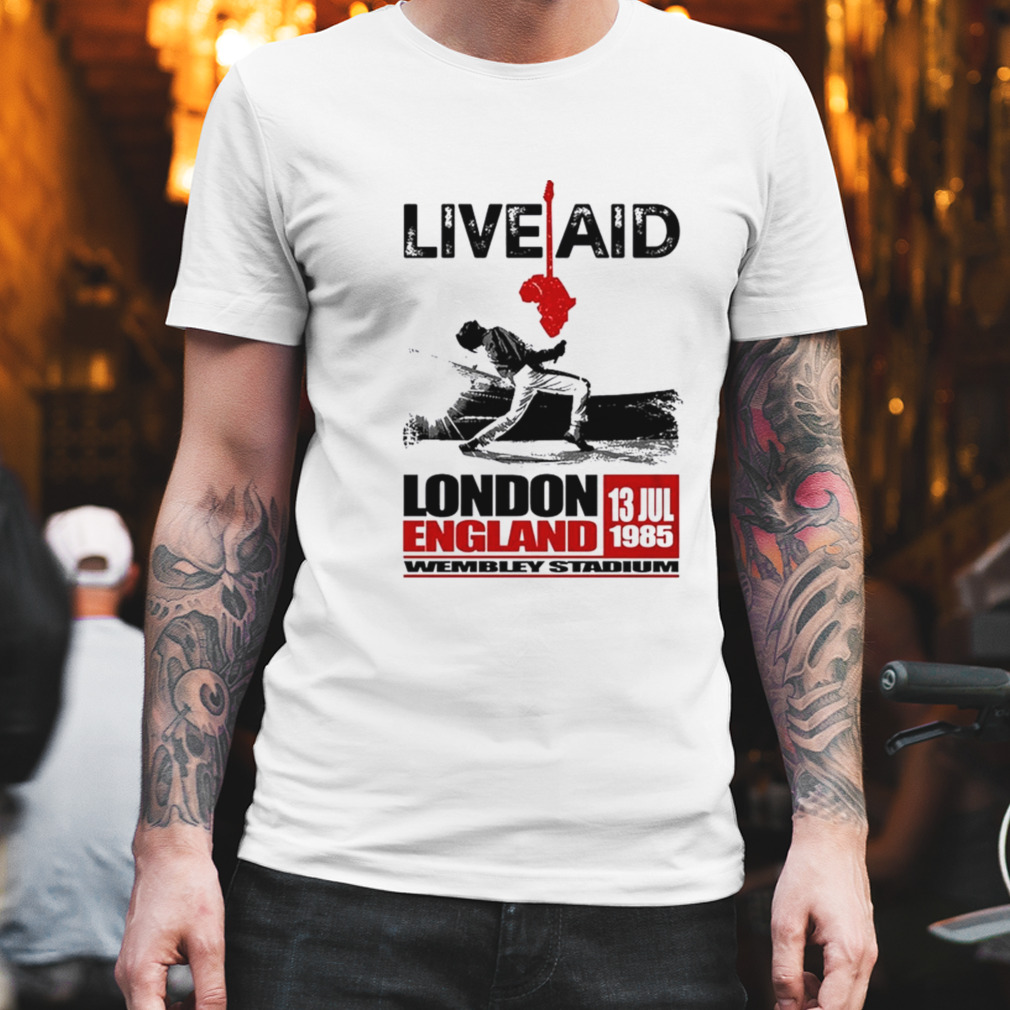 Live Aid Concert At Wembley Stadium T-Shirt