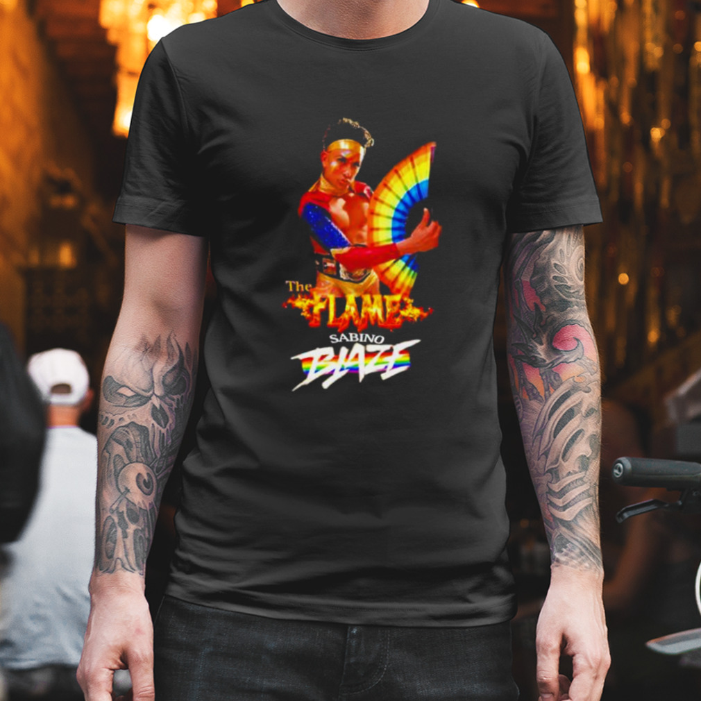 sabino Blaze the flame shirt