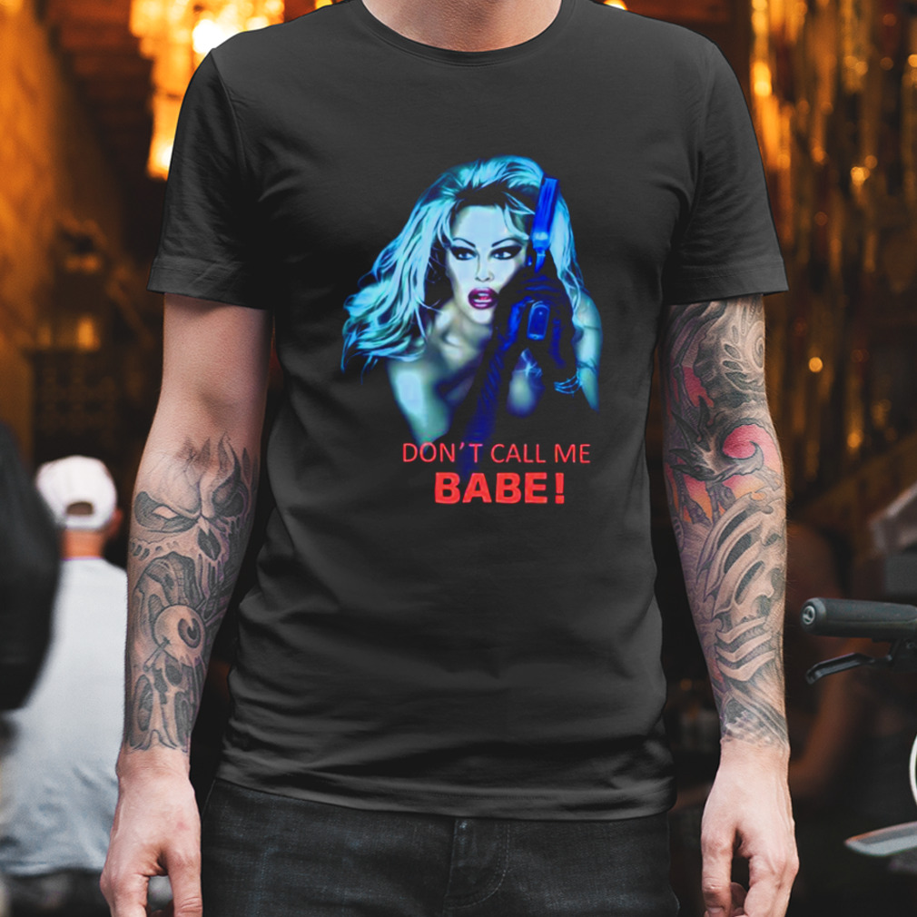 Barb Wire Pamela Anderson Digital Art shirt