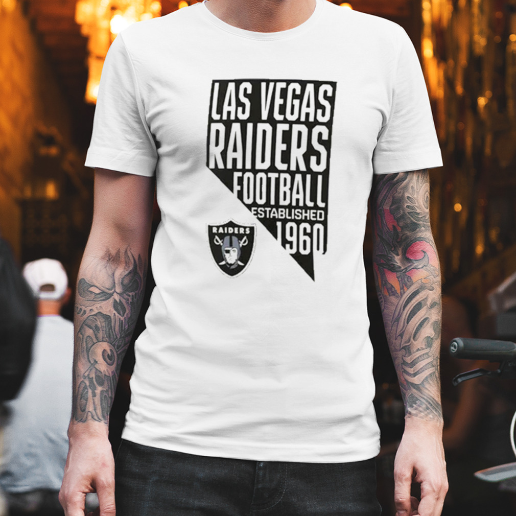 Las vegas raiders Football established 1960 trendy T-shirt