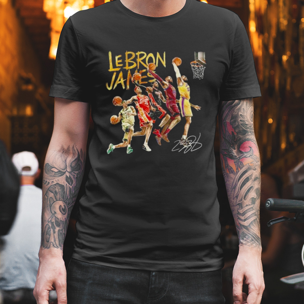 LeBron James Signature Basketball 2023 Shirt