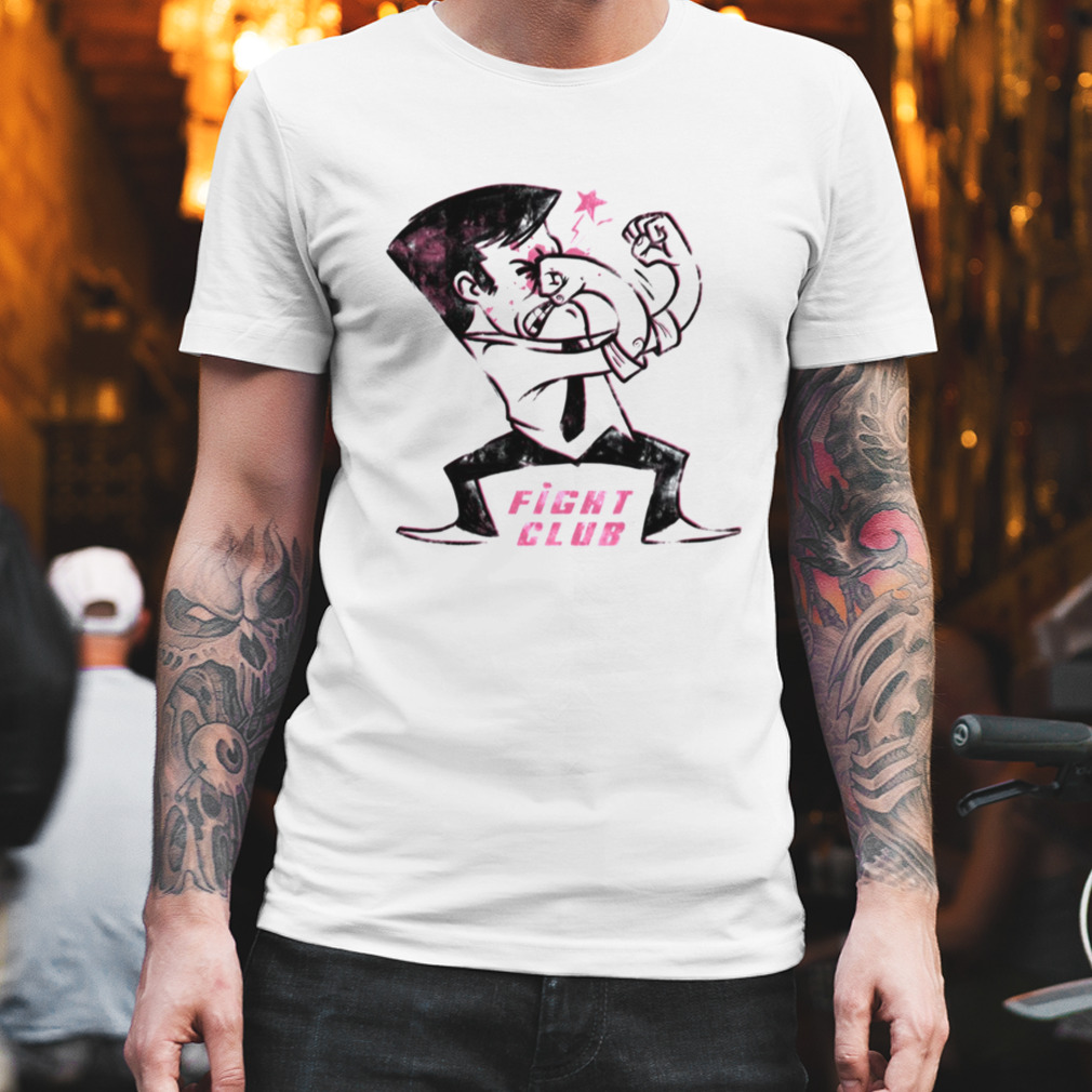 Punching Yourself Fight Club Movie shirt