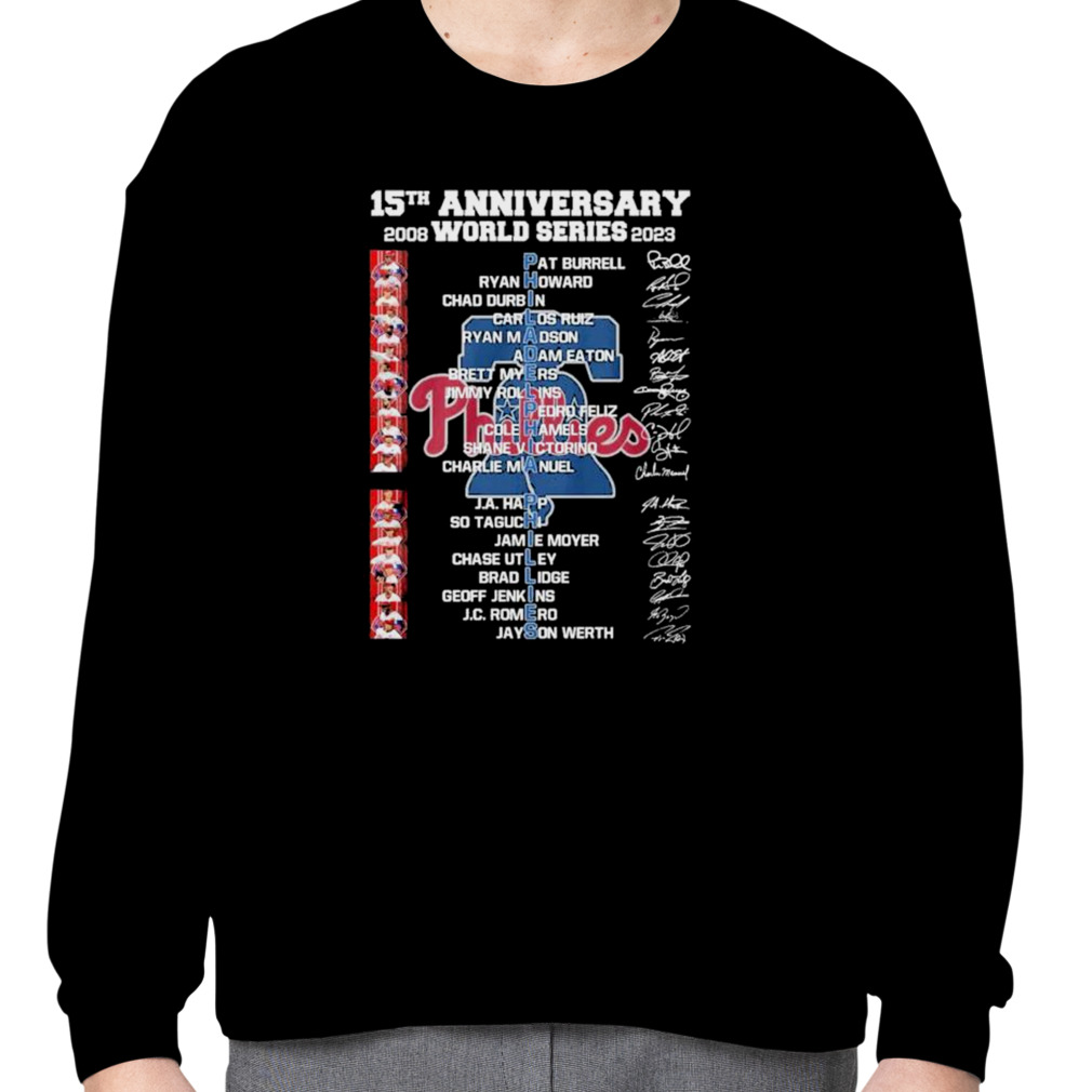 Original Philadelphia Phillies 15th Anniversary 2008-2023