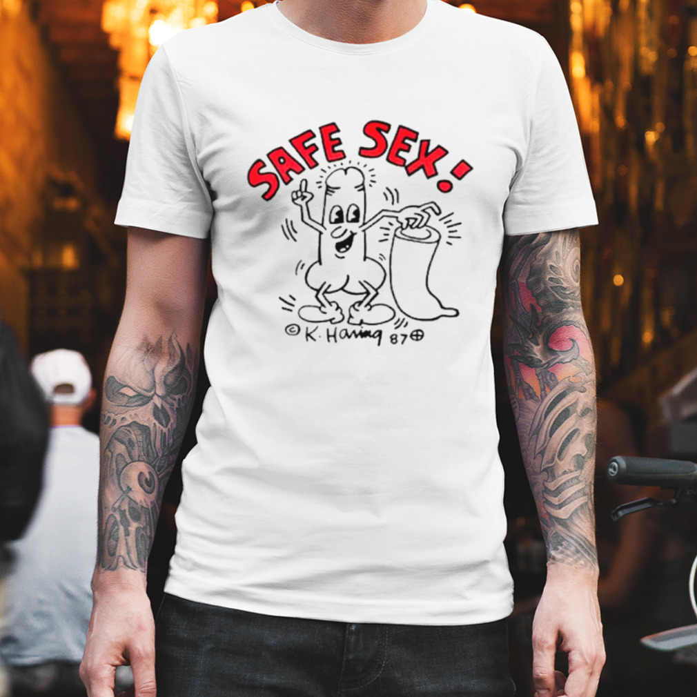 Safe sex keith haring 87 shirt