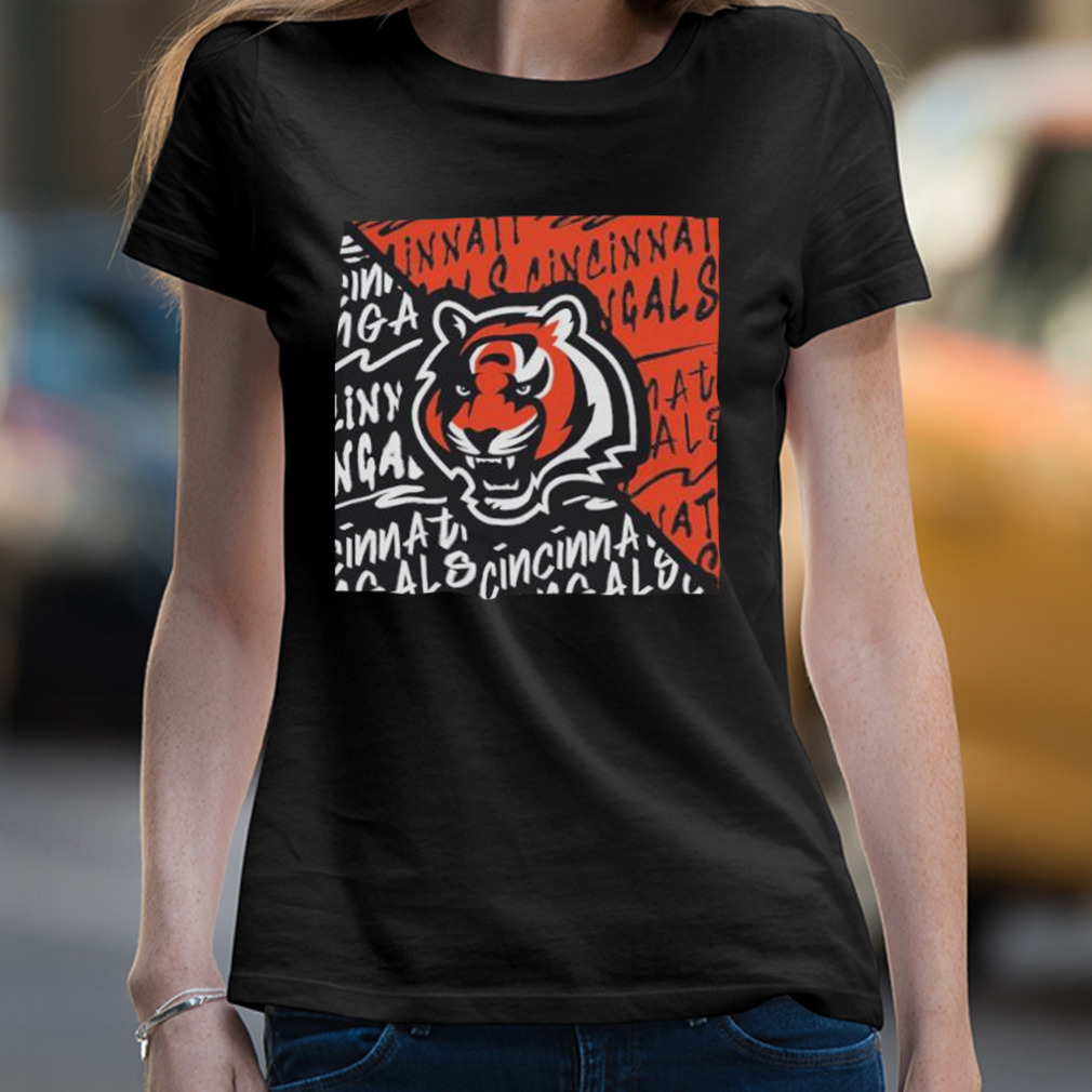 Cincinnati Bengals Youth Divide T-shirt