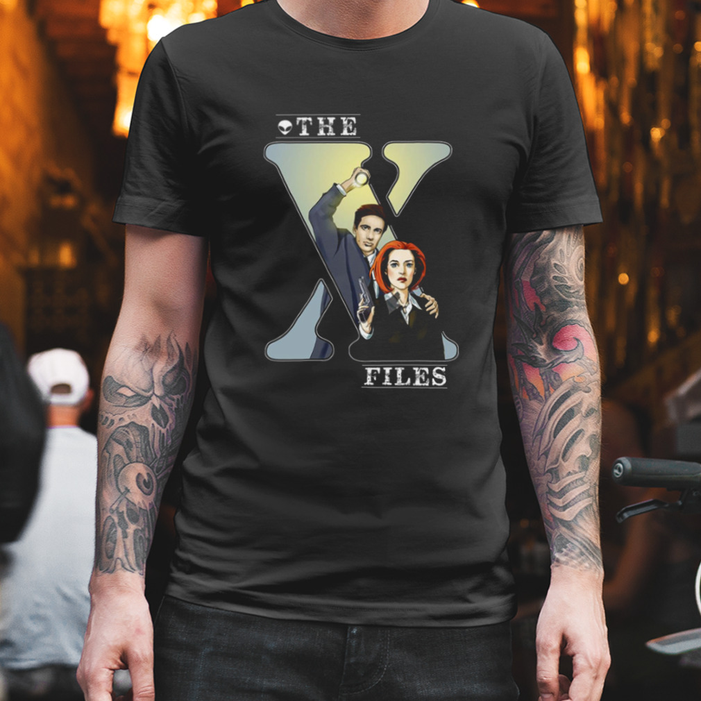 Cartoon Style The X Files Movie shirt