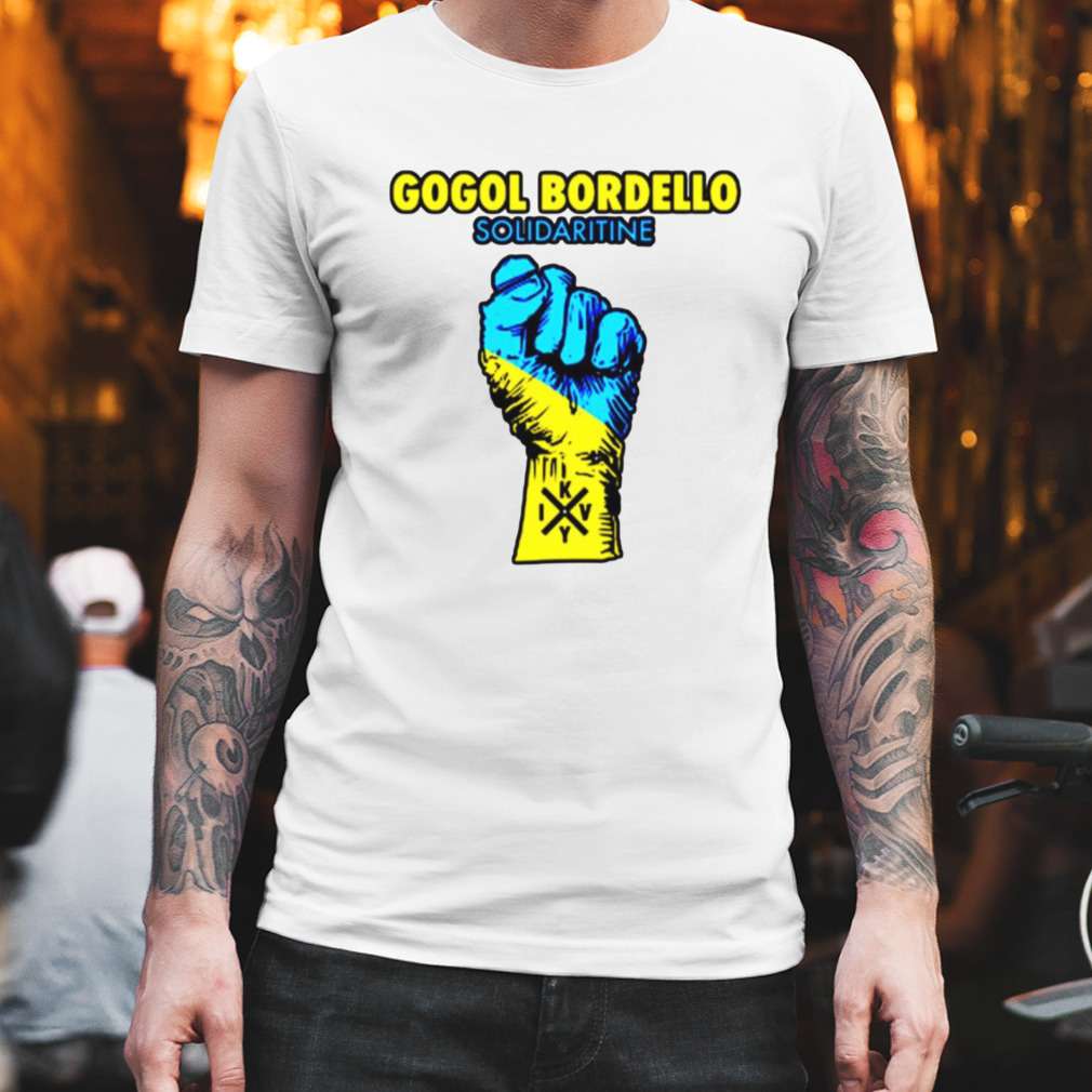 Gogol Bordello Solidaritine Logo shirt