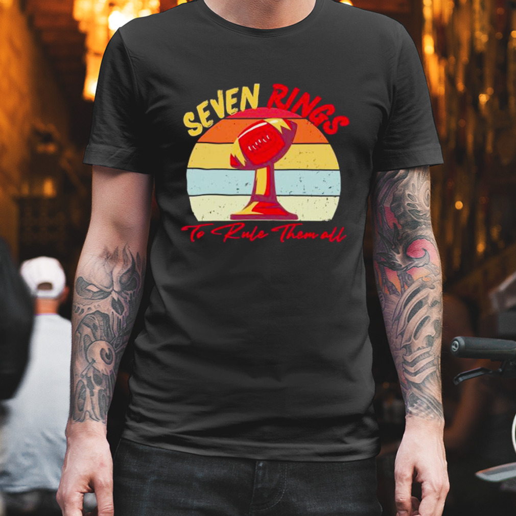 Kansas City Chiefs Seven Rings to Rule Them All Vintage shirt