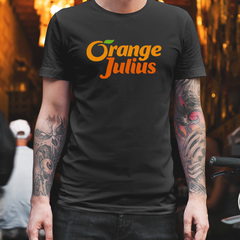 Dimana Orange Julius Tulus Relaxed Fit shirt