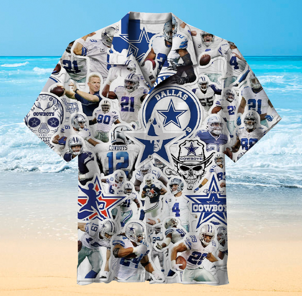 Dallas Cowboys Team Hawaiian Shirt