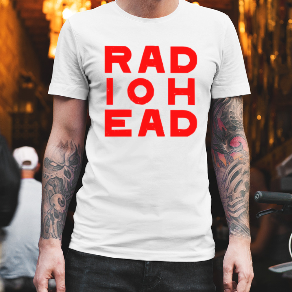 Radiohead Red Logo Typ shirt