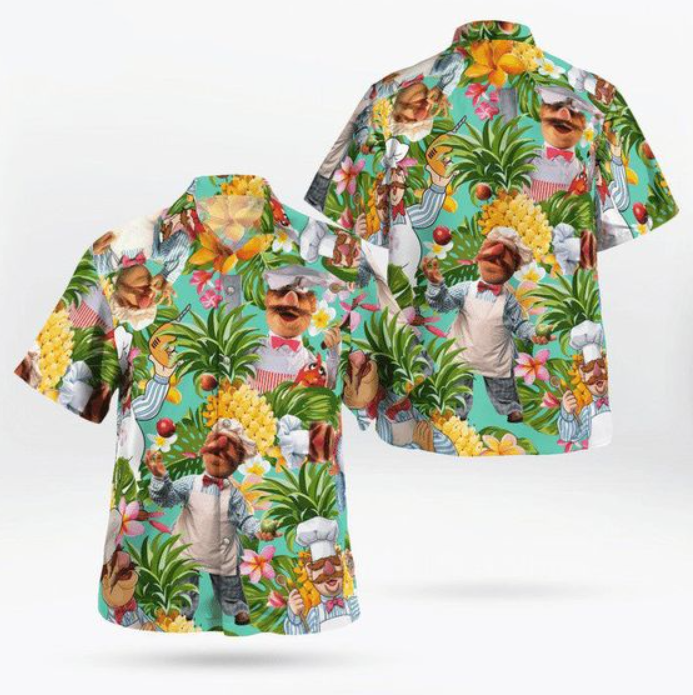 The Swedish Chef Muppets Tropical Hawaiian Shirt