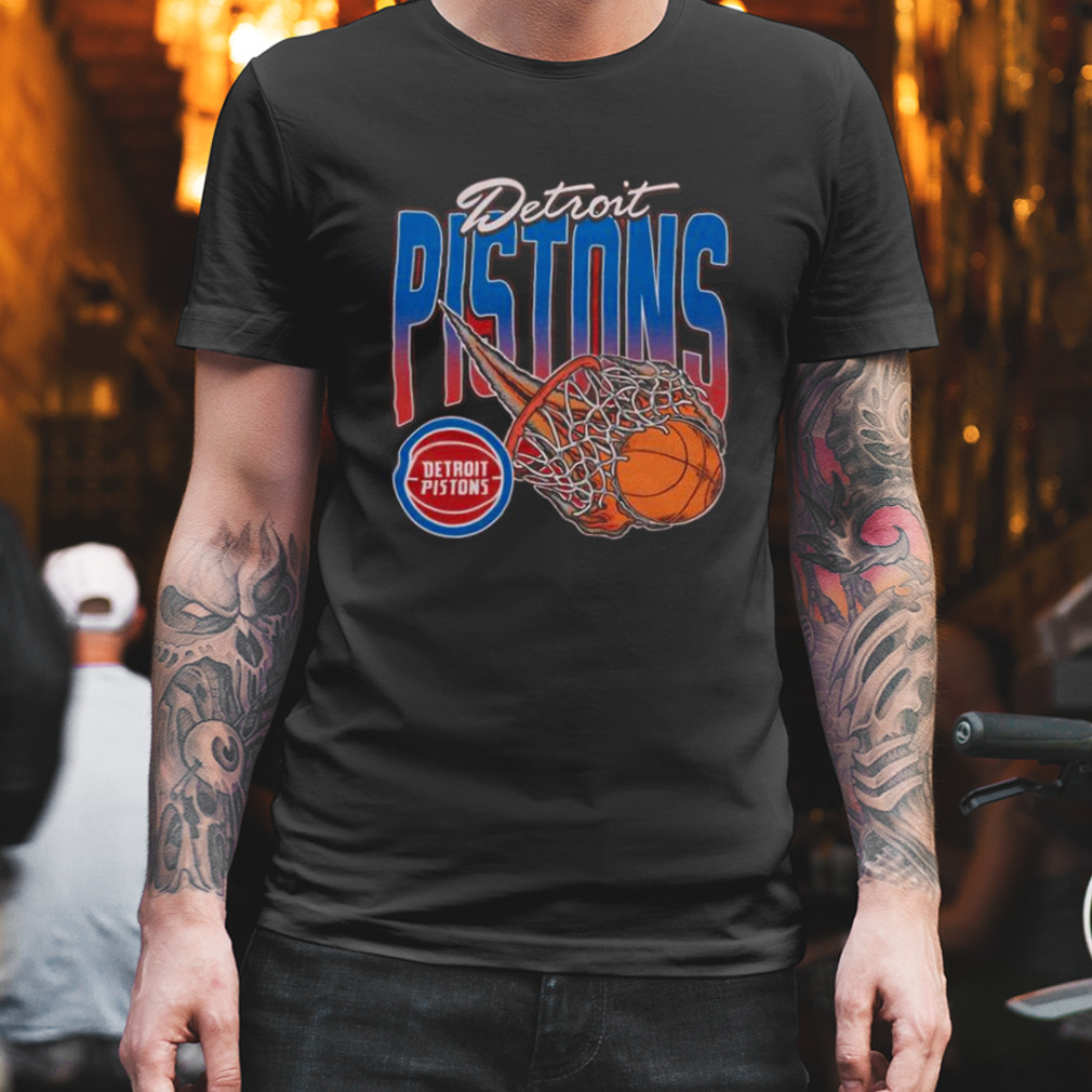 Detroit Pistons On Fire NBA Shirt