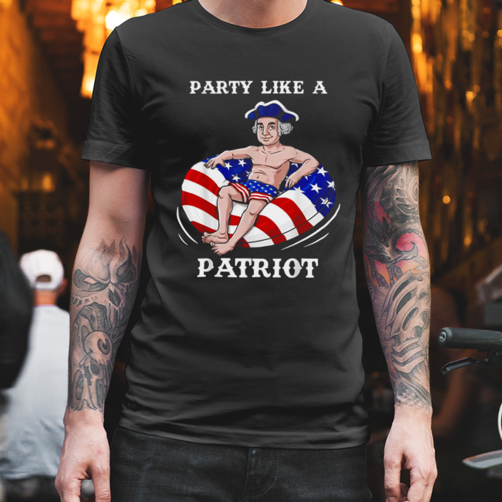 George Washington 4th Of July Usa Patriot shirt