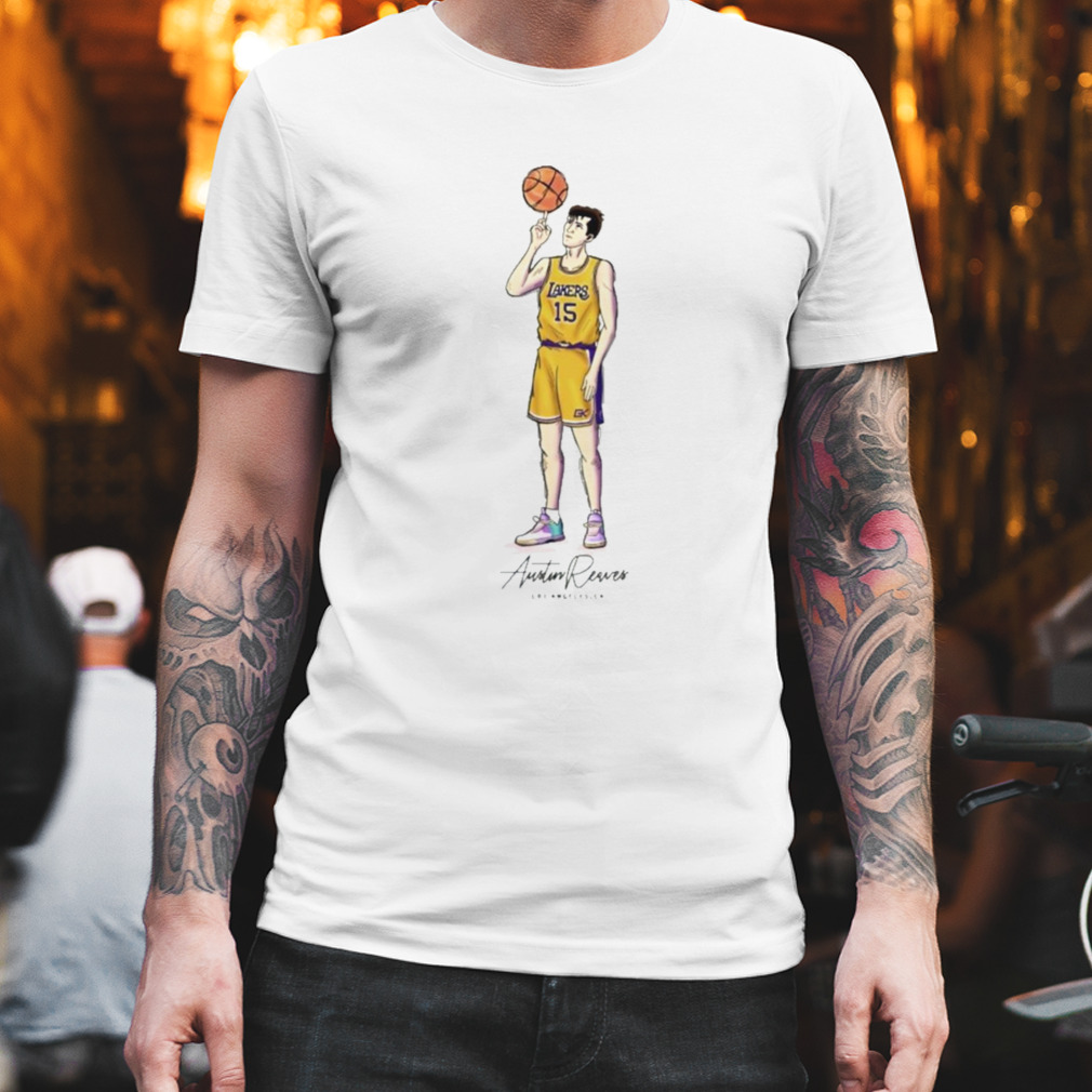 Saucetin Austin Reaves Los Angeles Lakers Shirt