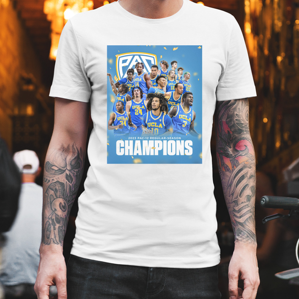 Ucla Bruins 2023 Pac-12 Men’s Basketball Champions Shirt