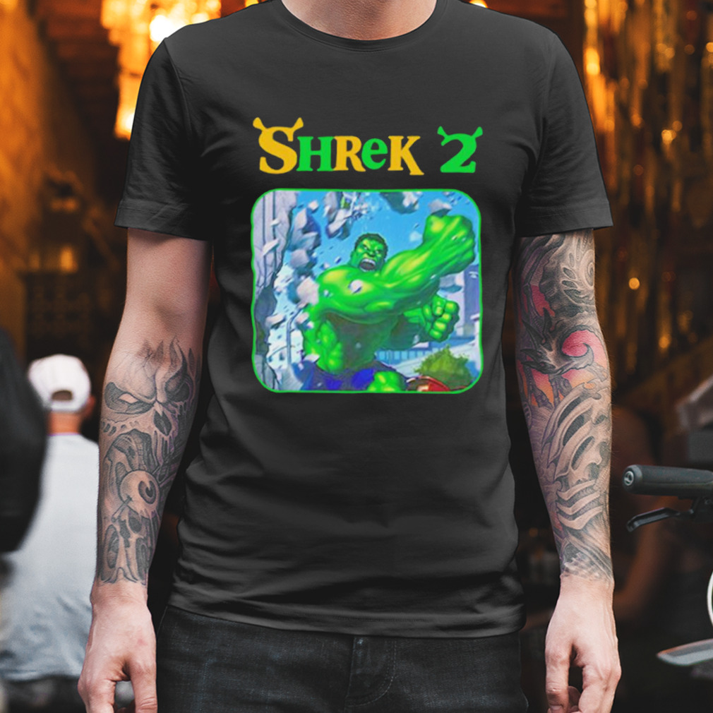 Hulk Shrek 2 shirt