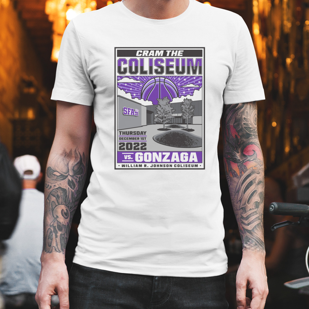 Stephen F Austin Lumberjacks 2023 Ladyjacks Coliseum Cram T-Shirt
