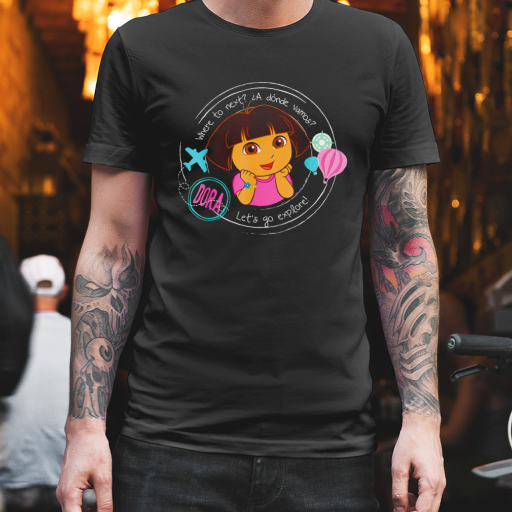 Little Girl Dora The Explorer shirt