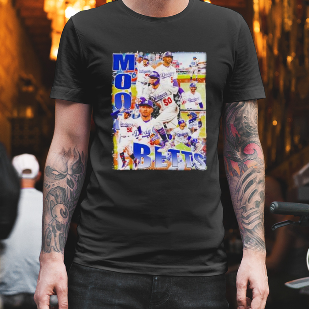 mookie Betts Los Angeles Dodgers MLB baseball shirt