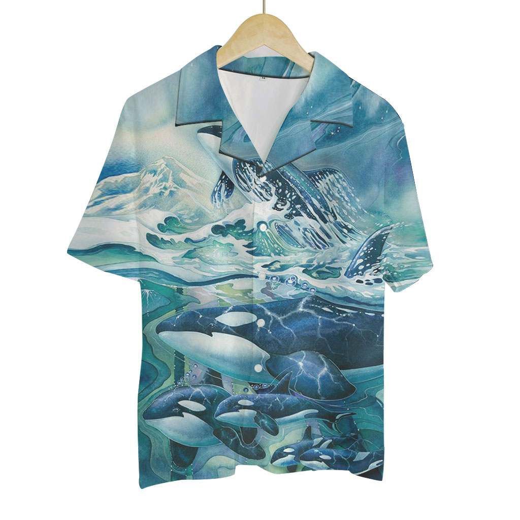Animals  Dolphin Blue Nice Design Unisex Hawaiian Shirt For Men And Women Dhc17062320