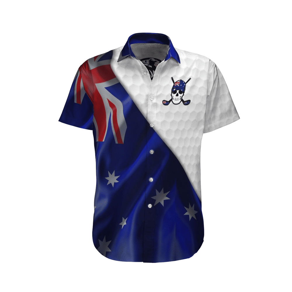 Australia Golf White Unique Design Unisex Hawaiian Shirt For Men And Women Dhc17062605