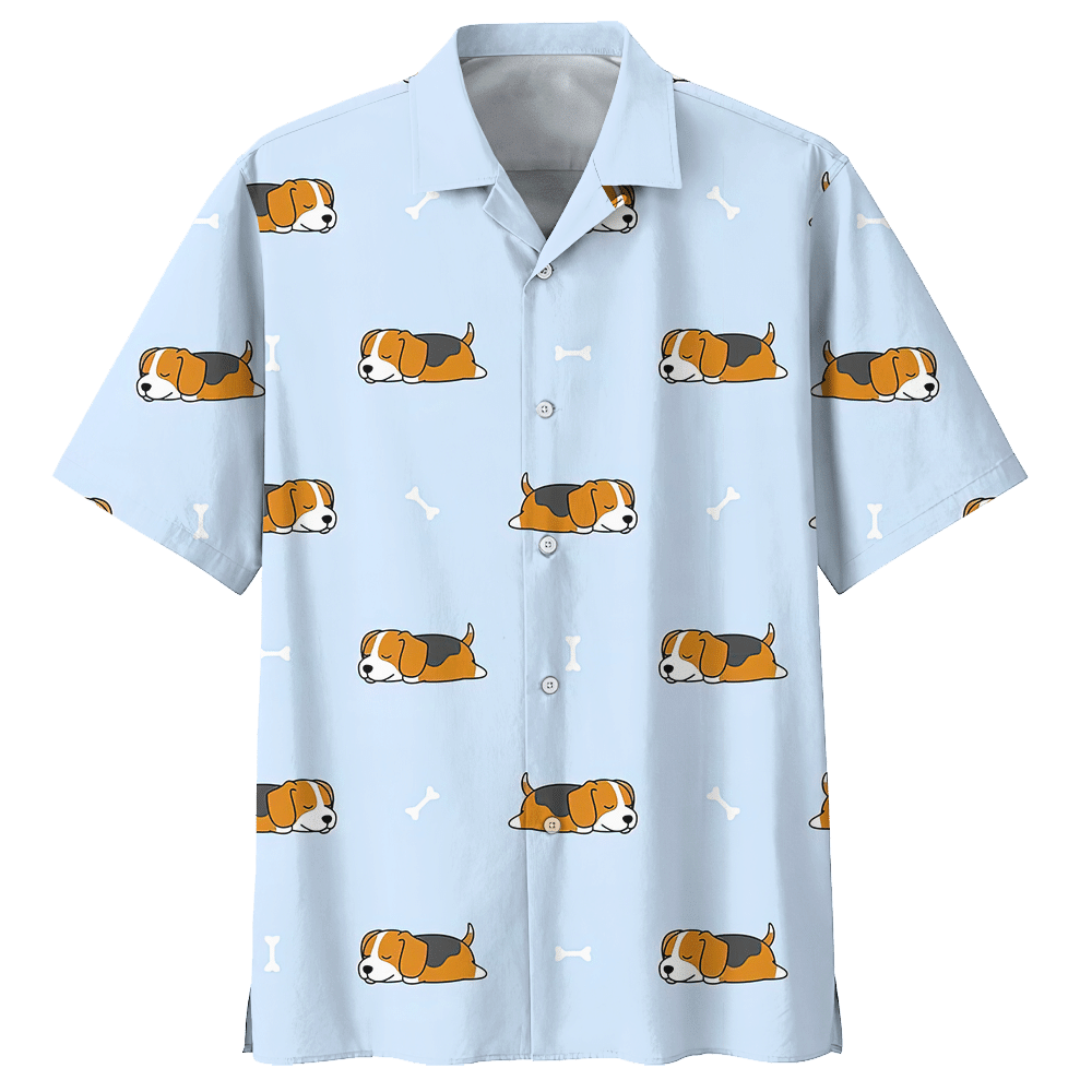 Beagle Blue High Quality Unisex Hawaiian Shirt For Men And Women Dhc17062970