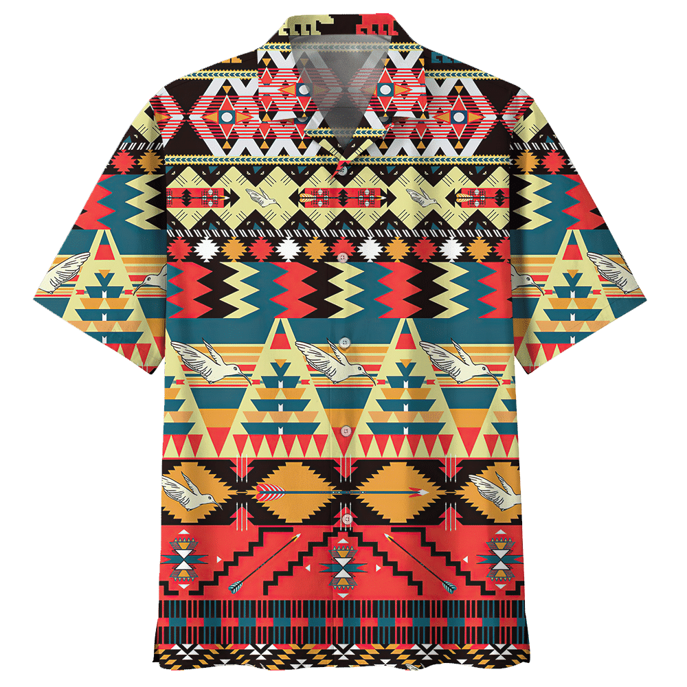 Bohemian  Colorful Nice Design Unisex Hawaiian Shirt For Men And Women Dhc17062466