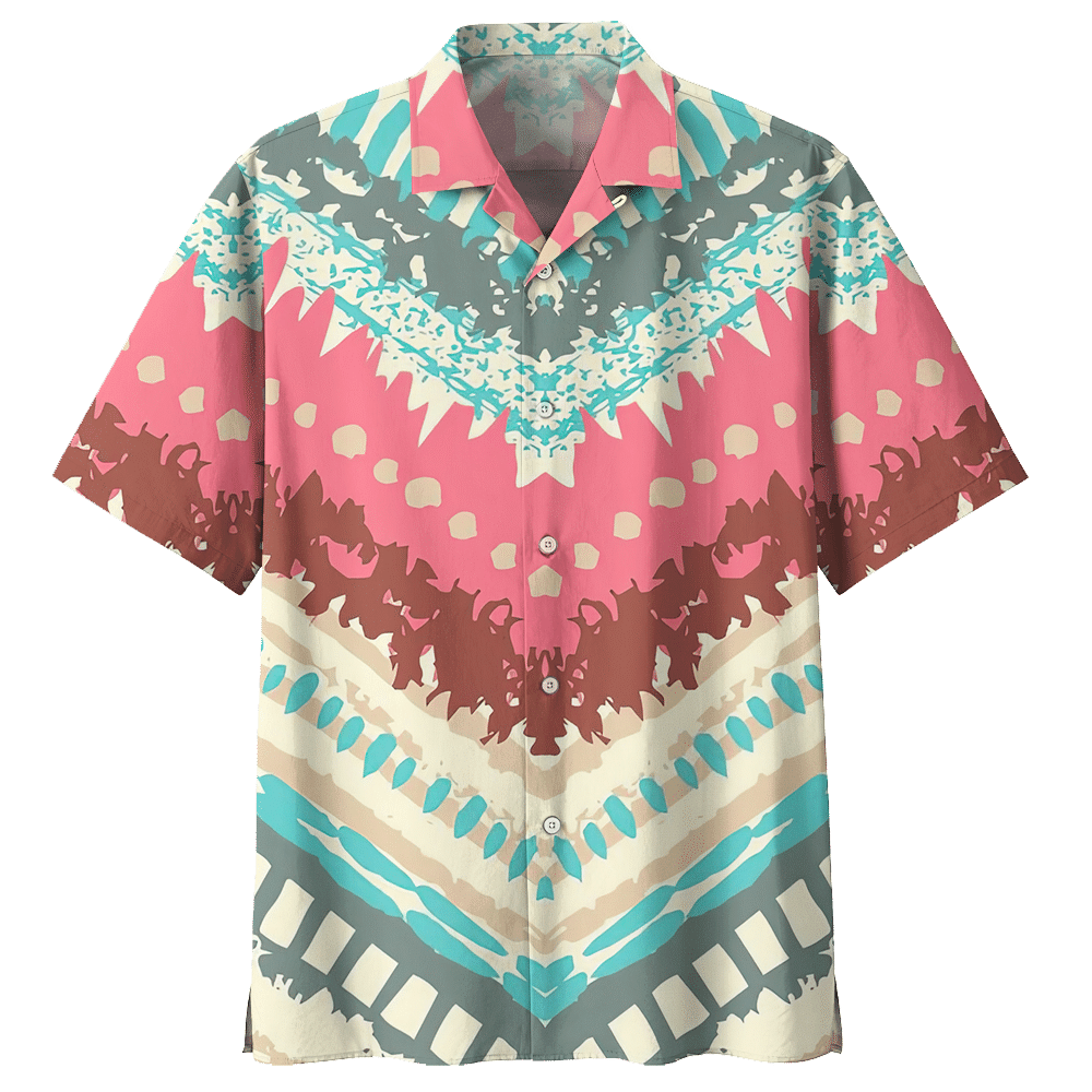 Bohemian  Pink Unique Design Unisex Hawaiian Shirt For Men And Women Dhc17062489