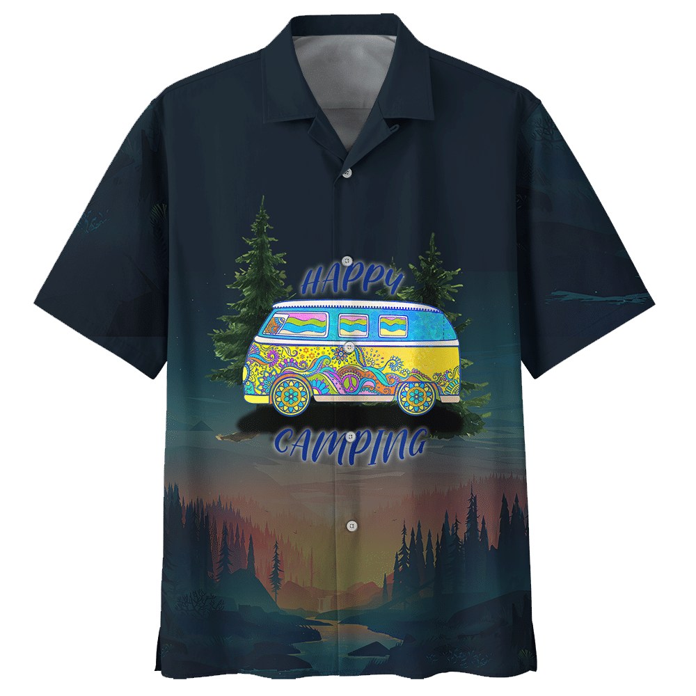 Camping Blue Awesome Design Unisex Hawaiian Shirt For Men And Women Dhc17062629