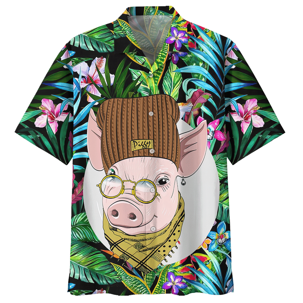 Pig  Colorful Awesome Design Unisex Hawaiian Shirt For Men And Women Dhc17062544