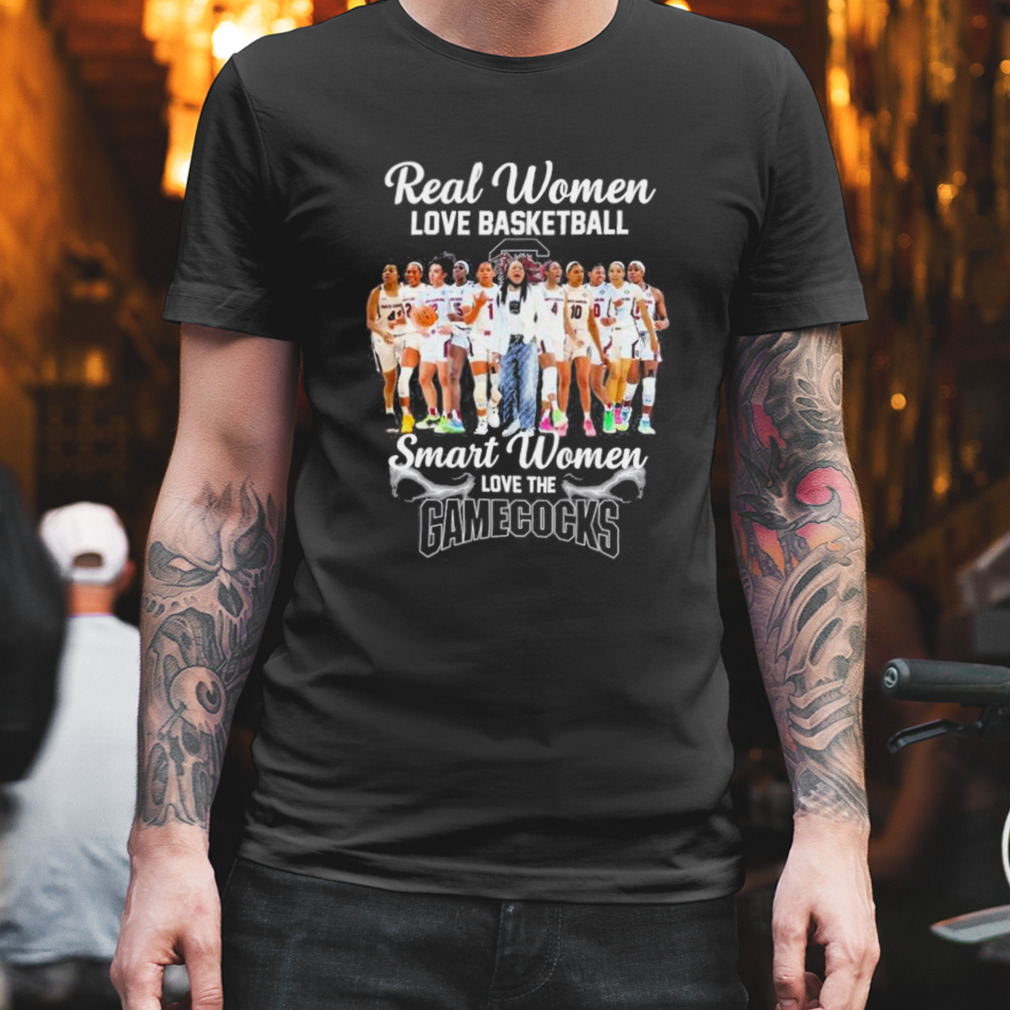 Real women love basketball smart women love the South Carolina women’s Basketball 2023 shirt