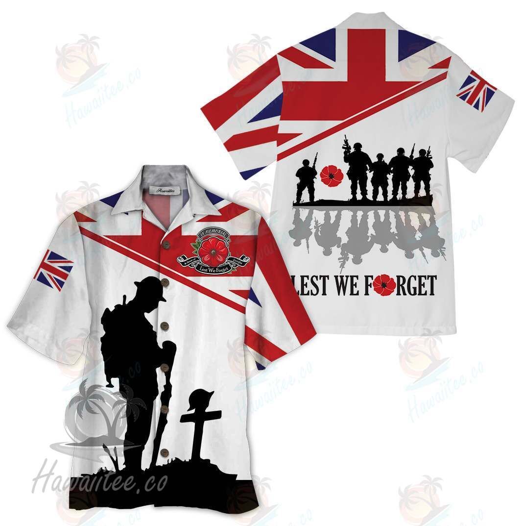 Uk Veteran White High Quality Unisex Hawaiian Shirt For Men And Women Dhc17062279