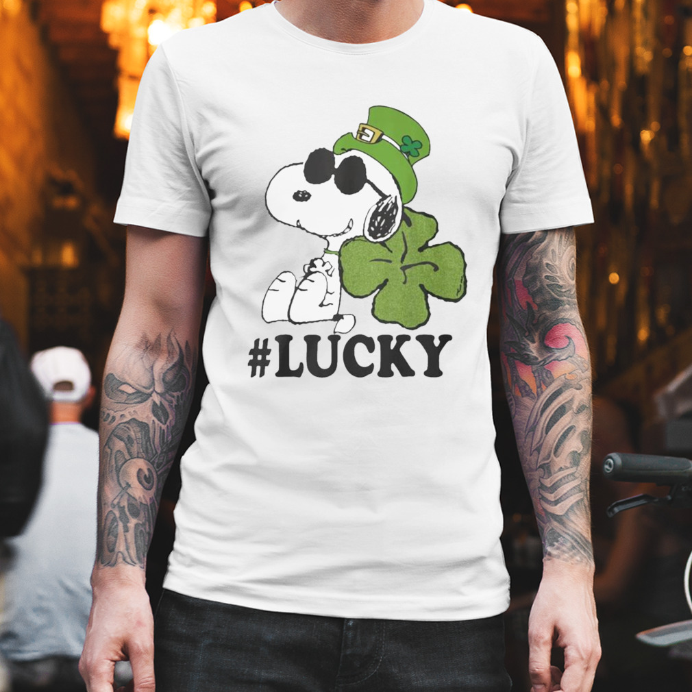 Peanuts St. Patrick’s Snoopy Lucky Clover 2023 Shirt