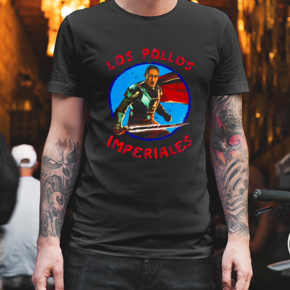 Los Pollos Imperiales The Mandalorian shirt