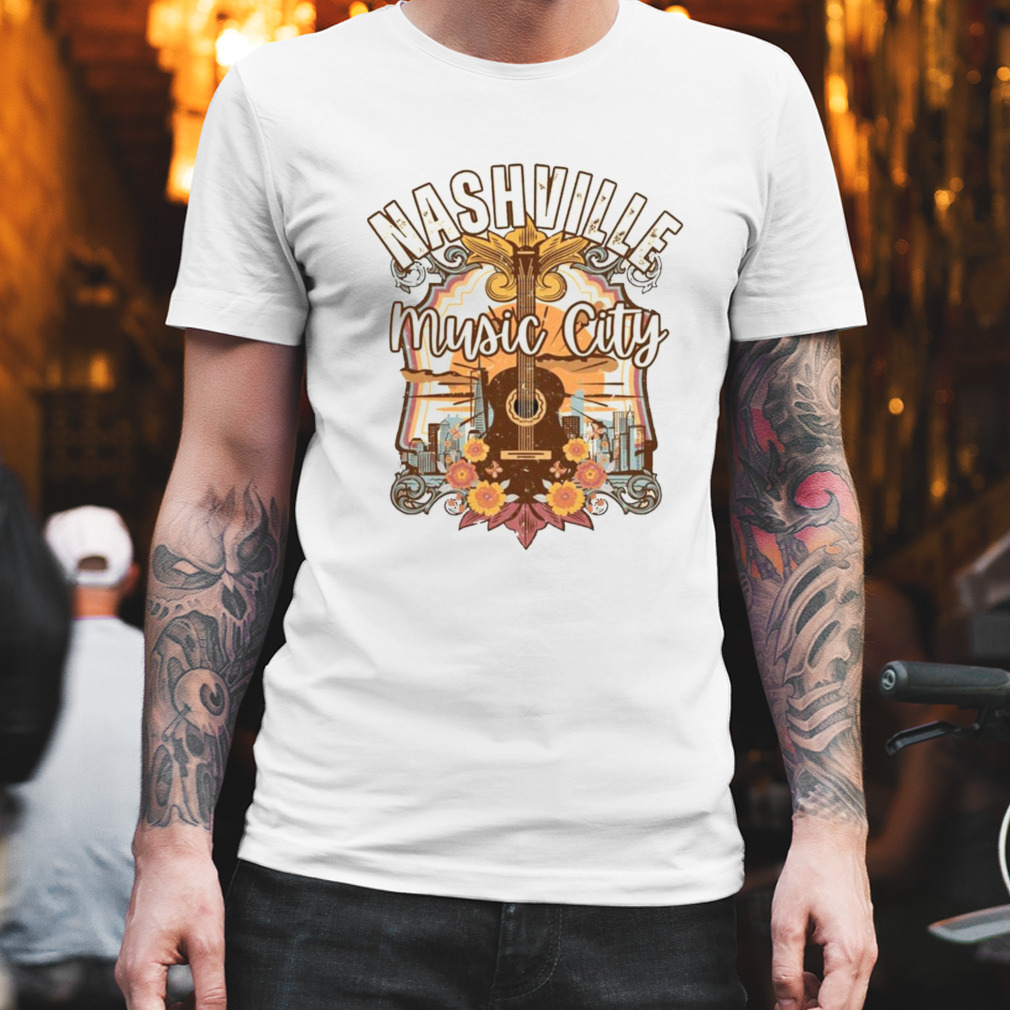 Nashville Tennessee Vintage Howdy Music City 2023 Shirt