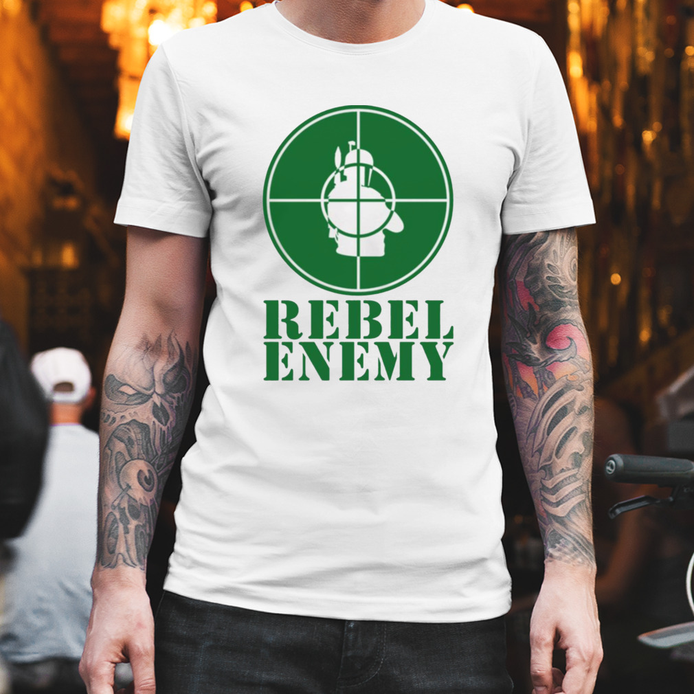 Rebel Enemy Green Logo The Mandalorian shirt