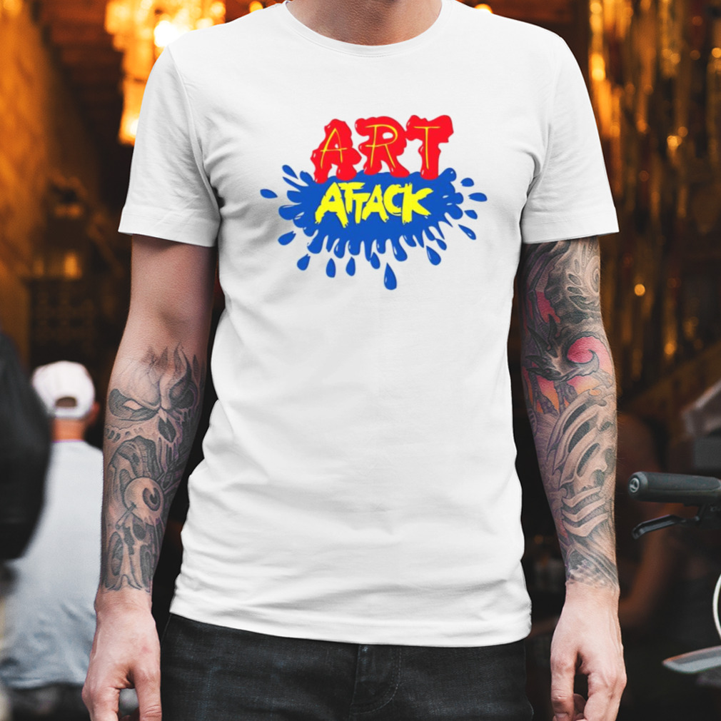 Retro British Tv Series Art Attack shirt