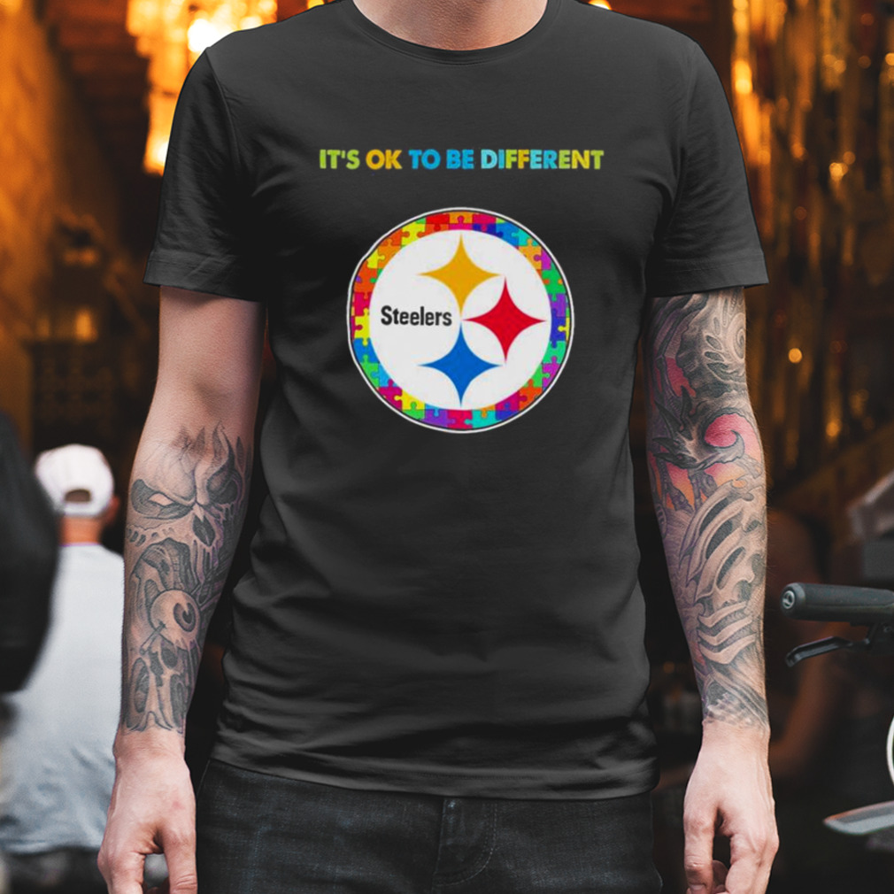 2023 Pittsburgh Steelers Autism It’s ok to be different shirt