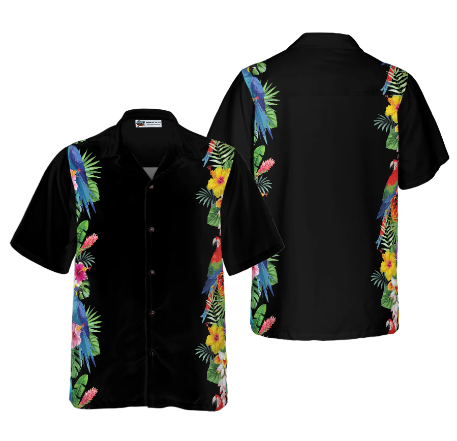 Parrot Party Shirt For Men Hawaiian Shirt