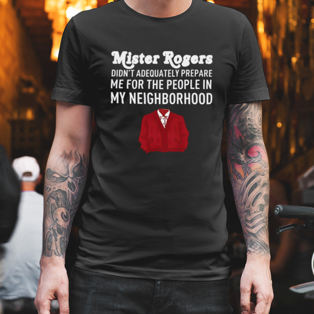 The Red Shirt Iconic Mister Rogers’ Neighborhood shirt