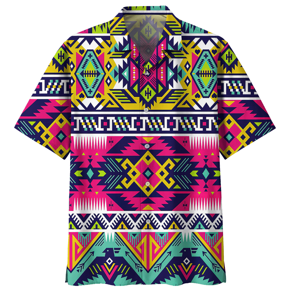 Bohemian  Colorful Nice Design Unisex Hawaiian Shirt For Men And Women Dhc17062456