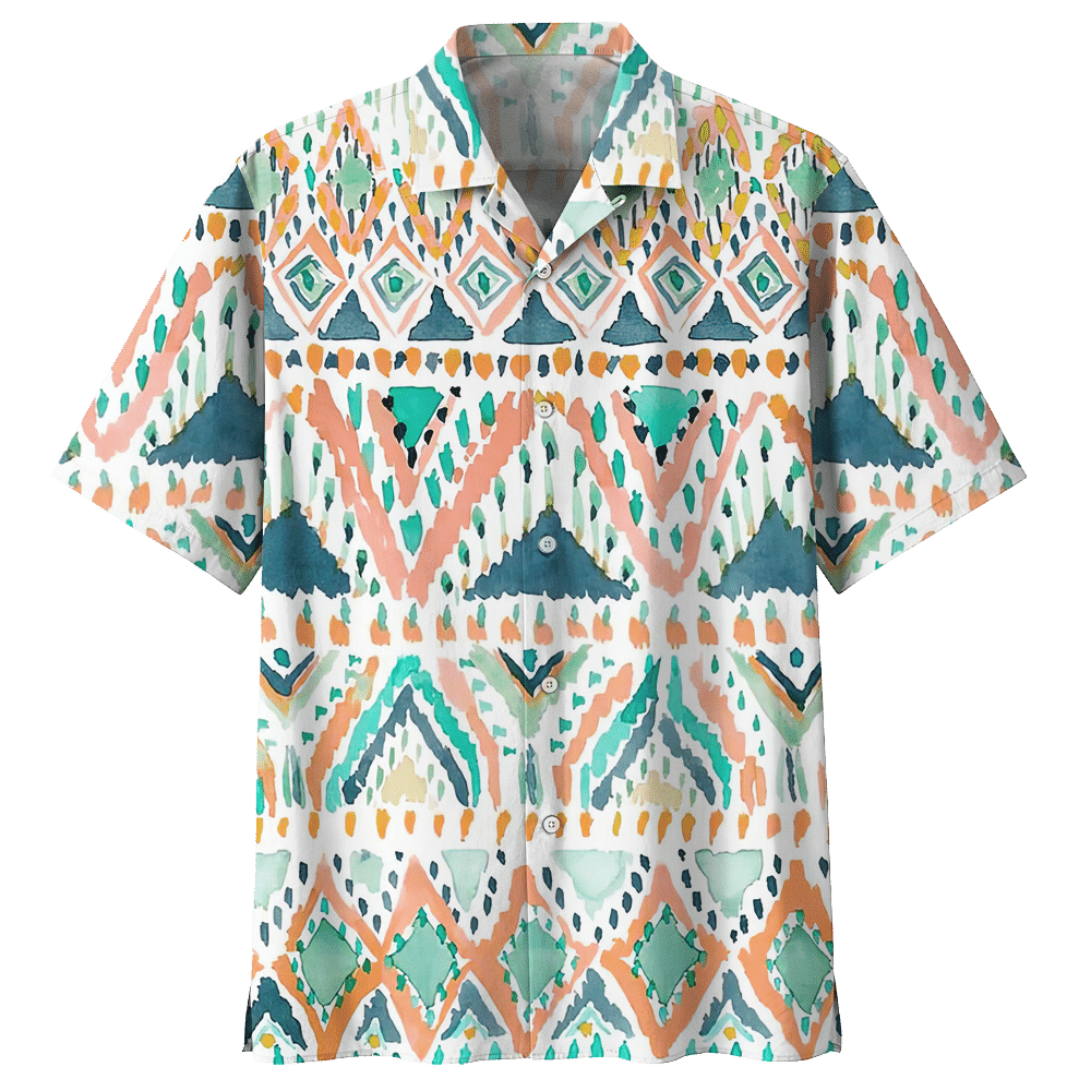 Bohemian  White High Quality Unisex Hawaiian Shirt For Men And Women Dhc17062492