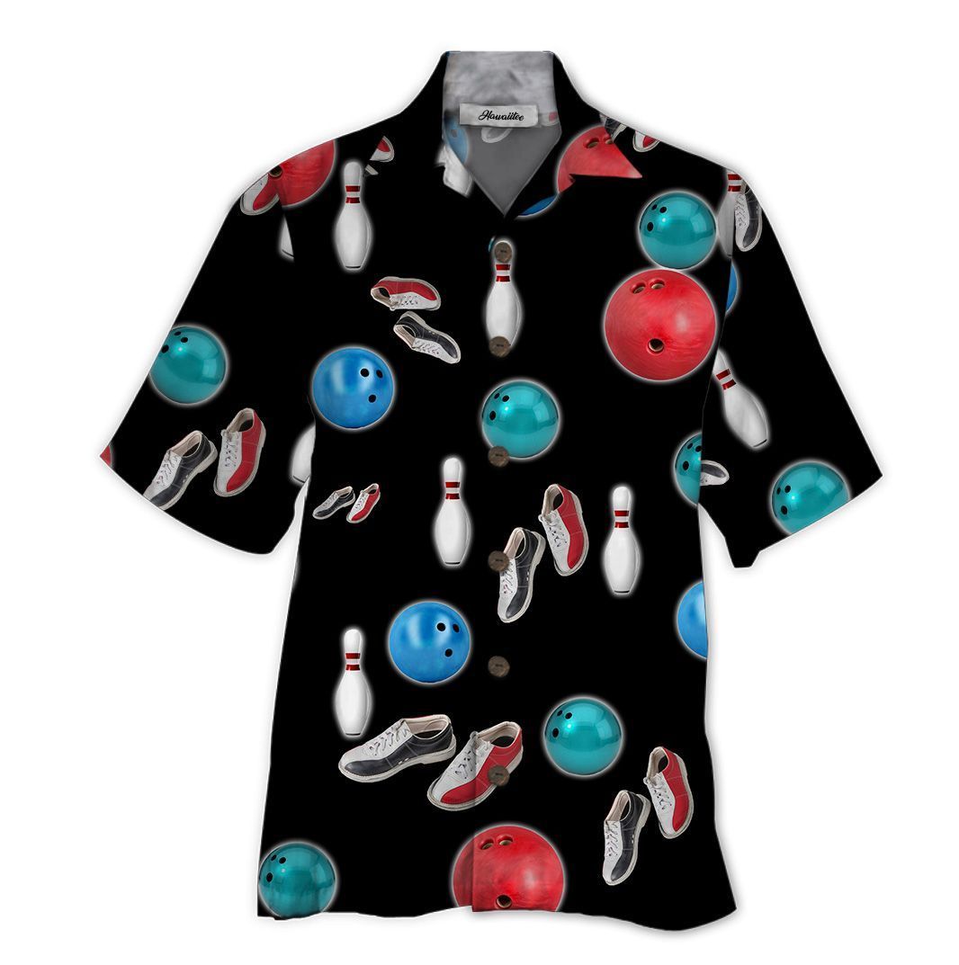 Bowling Black Nice Design Unisex Hawaiian Shirt For Men And Women Dhc17062232