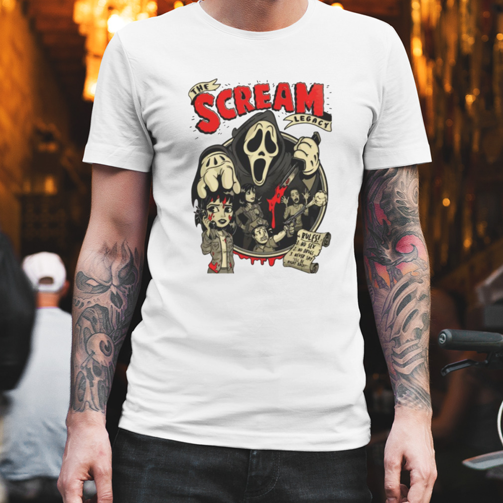 Cartoon Design Scream Vi Reyro shirt