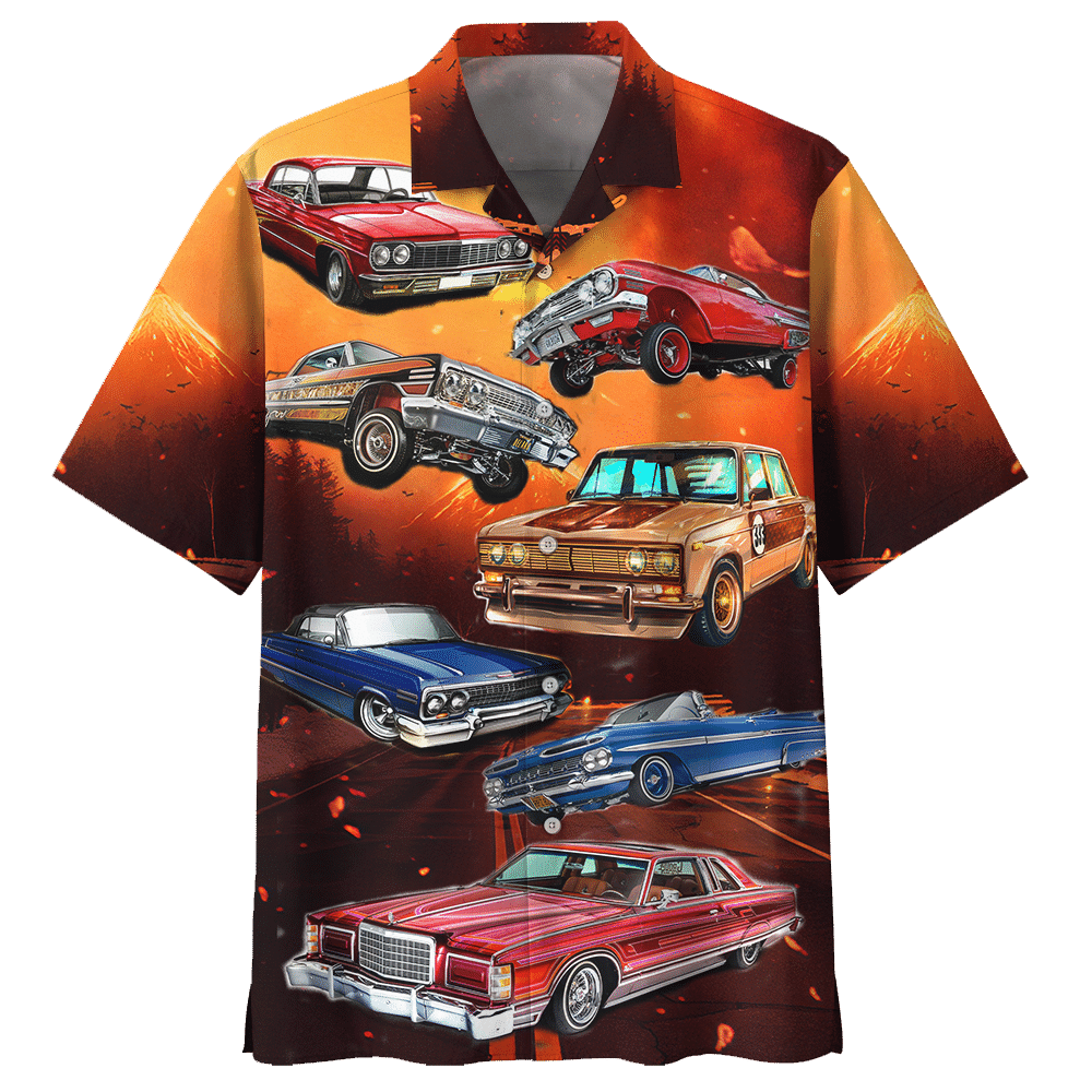 Lowrider  Red Awesome Design Unisex Hawaiian Shirt For Men And Women Dhc17063038