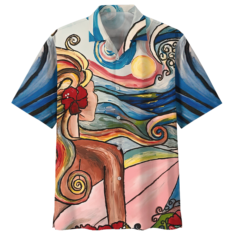Surfing Colorful Nice Design Unisex Hawaiian Shirt For Men And Women Dhc17062818