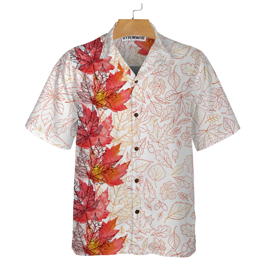 Thanksgiving Hello Autumn Hawaiian Shirt