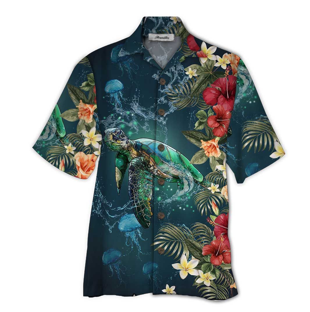 Turtle Colorful Nice Design Unisex Hawaiian Shirt For Men And Women Dhc17062180